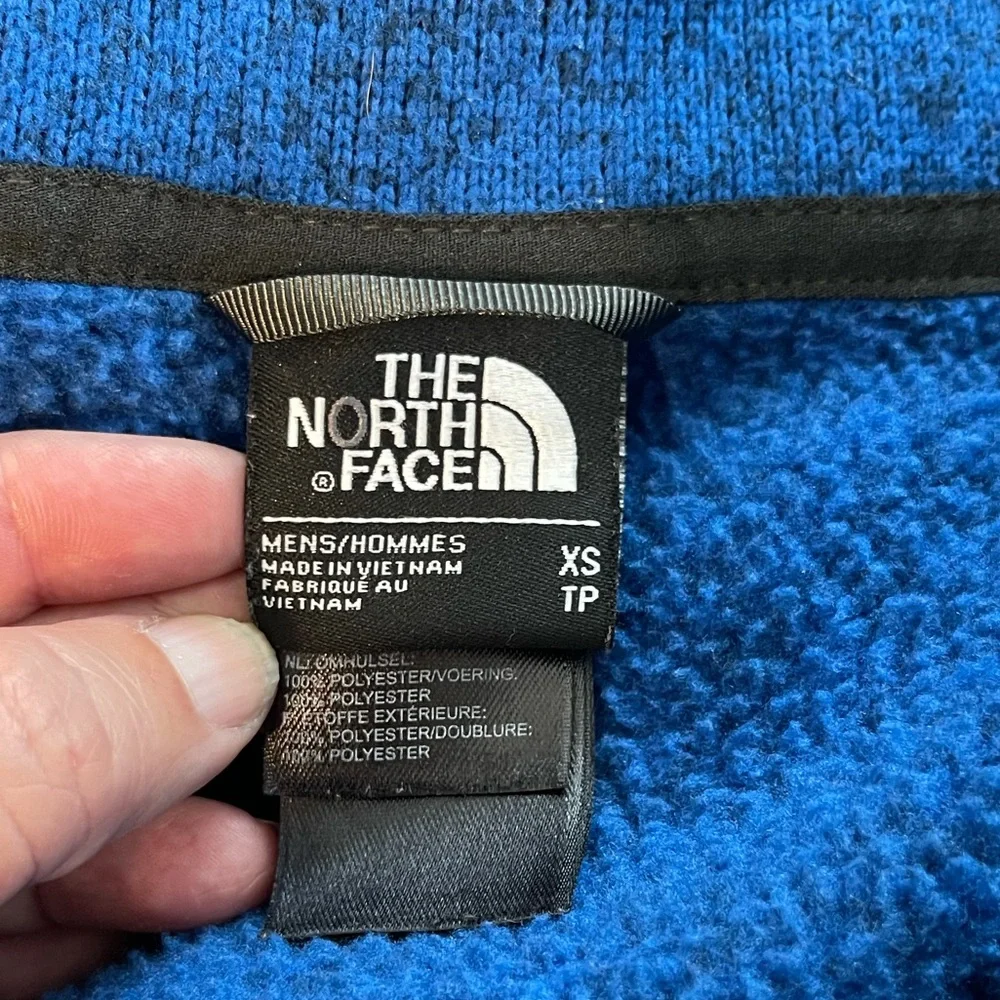 The North Face Men’s Blue Gordon Lyons Half Zip Pullover Size Extra Small